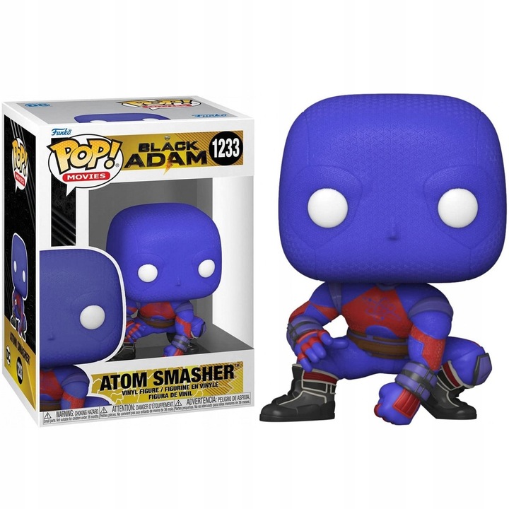Funko Pop Atom Smasher Black Adam vinil figura 10cm