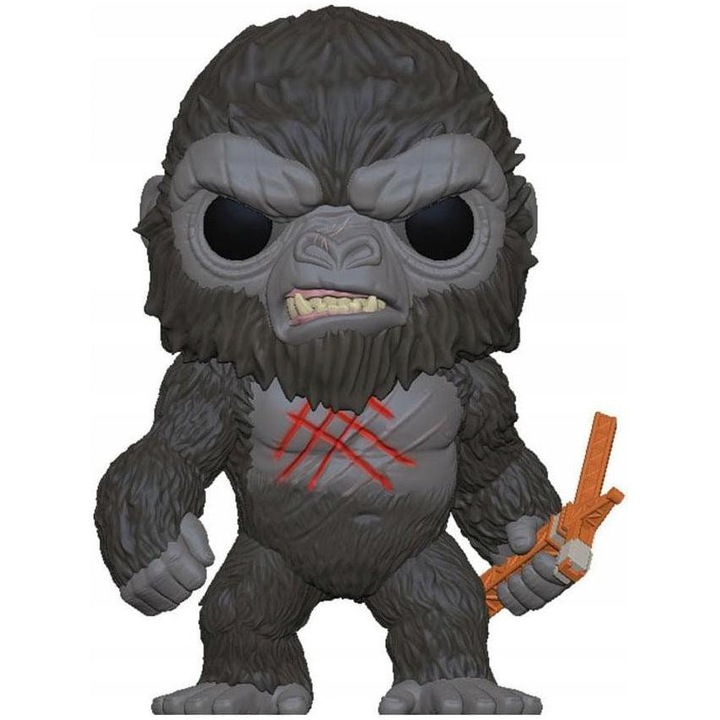 Figurina Funko Pop! Battle Scared Kong, 10cm, colectibila, din vinil, cutie originala