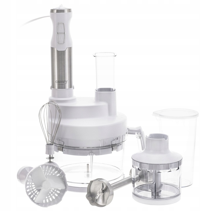Blender manual Camry set 8 in 1 1600W alb