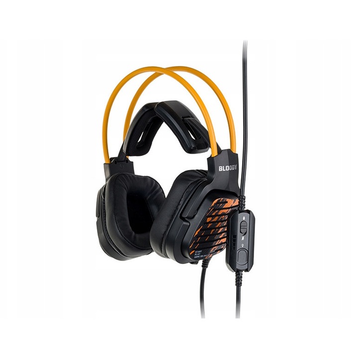 Casti PC A4Tech BLOODY G565, cu microfon, negre