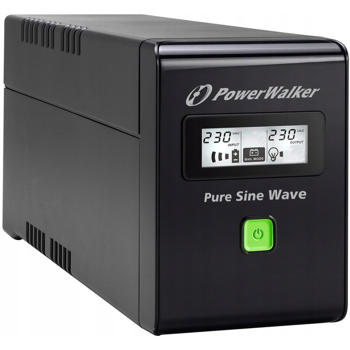 UPS Powerwalker VI 800 SW, 800VA, 480W, 3xIEC, 12V