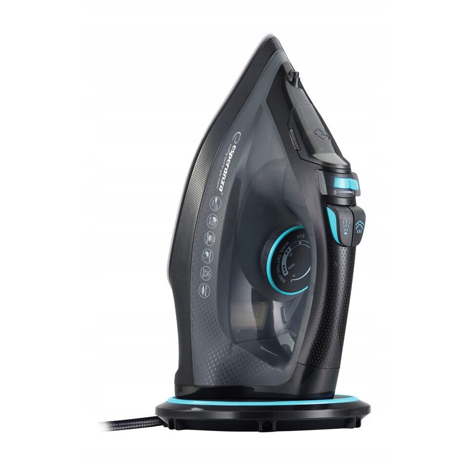 Fier de calcat fara fir Esperanza Velvet Ceramic 2600W, ceramica, 300ml, 1.8m