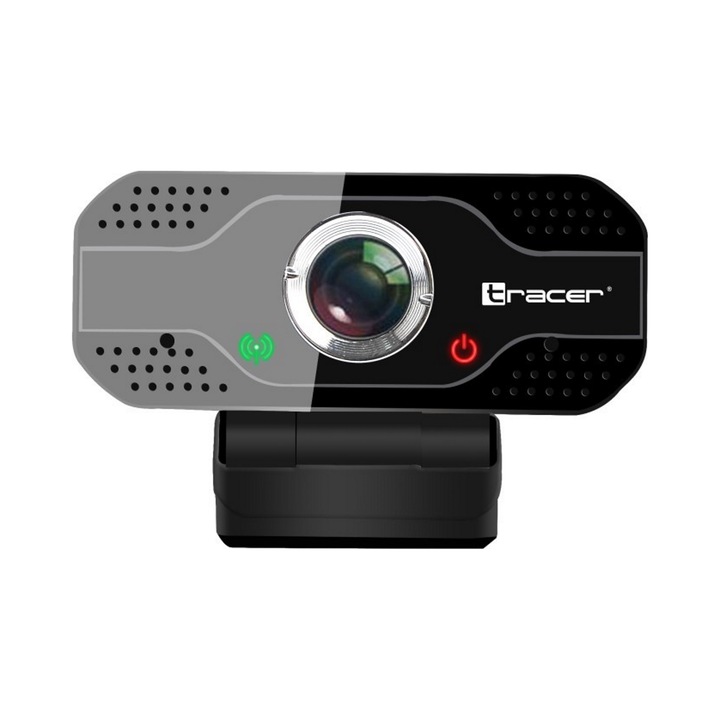 Camera web Tracer WEB007, Full-HD 1080p, 2 MP, 120° unghi de vedere, microfon incorporat