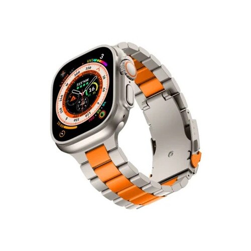 Bratara din aliaj de titan pentru Apple Watch Series 8, 45mm