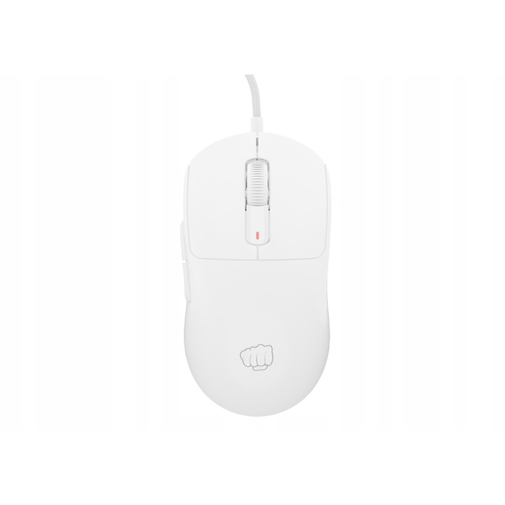 Mouse gaming Fury Tanto T4, programabil, alb, 12000 DPI, 46g