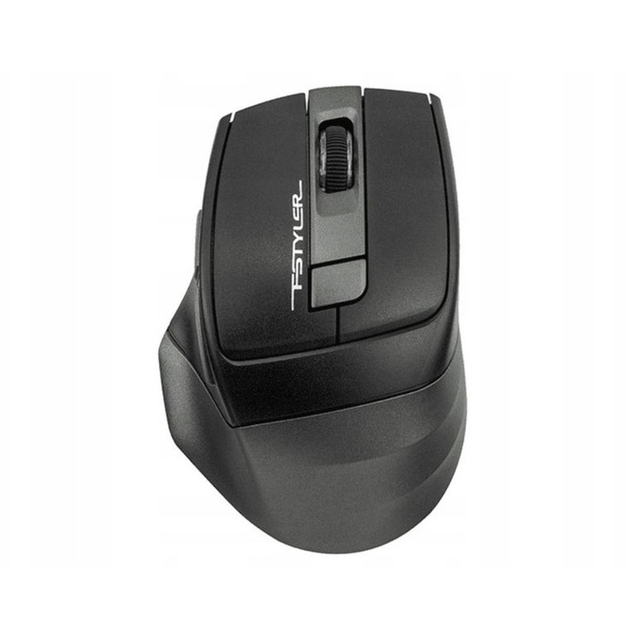 Vezeték nélküli egér A4Tech FB35, 6 gomb, szürke, 70x105x42mm