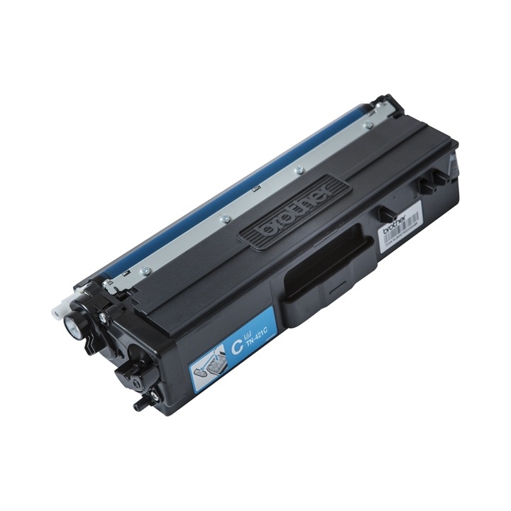 Toner Brother TN-421C (55JWVX47JKH), eredeti, cián, kompatibilis a MFC-L8690CDW/MFC-L8900CDW/HL-L8260CDW/HL-L8360CDW/DCP-L8410CDW/DCP-L8410CDN modellekkel