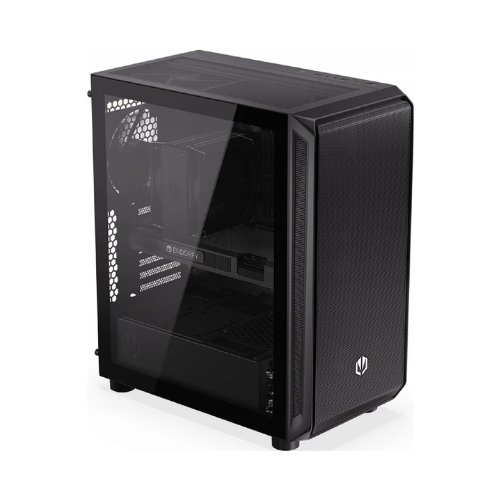 Кутия Endorfy Arx 500 Air, черна, ATX, 6 слота 2,5", 7 разширителни слота, 228x429x486mm
