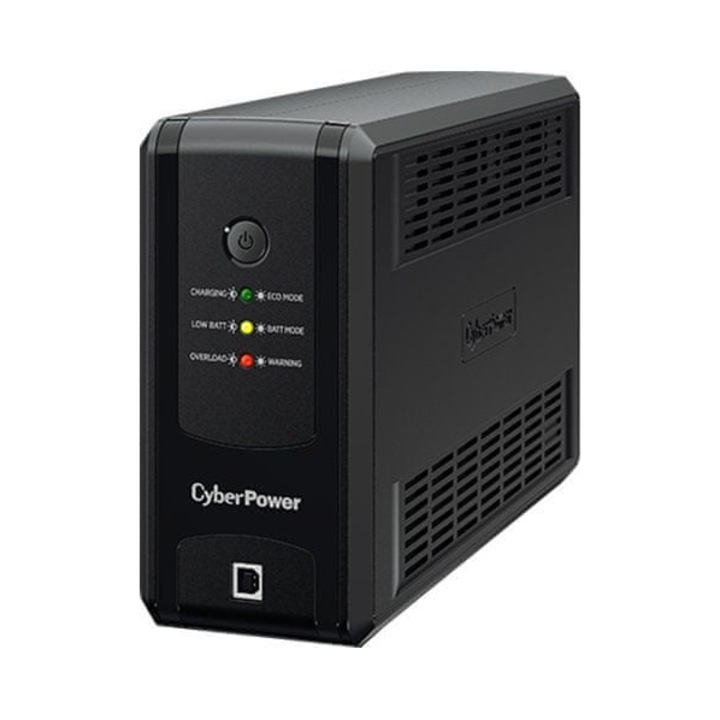 UPS CyberPower UT850EG-FR, 850 VA, 425 W, negru, 84x174x280mm