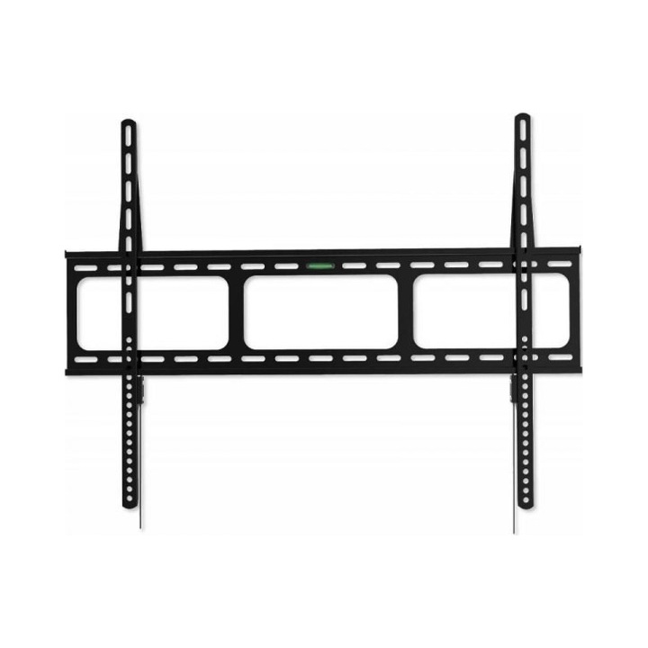 Стойка за телевизор за стена Techly 42"-80", 60кг, тънка, черна, 833x600x22мм