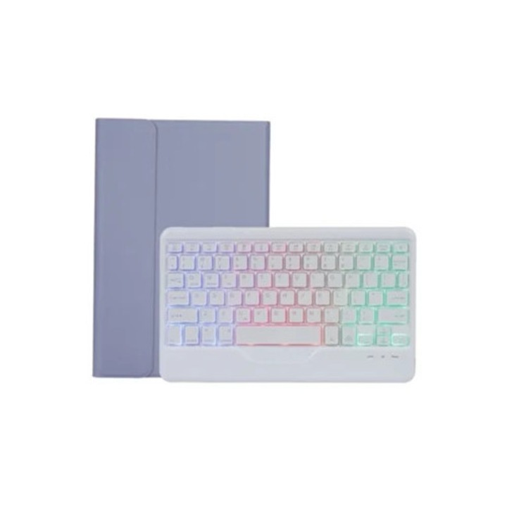 Tastatura ultra-subtire cu suport pentru Xiaomi Pad 5/5 Pro, mov