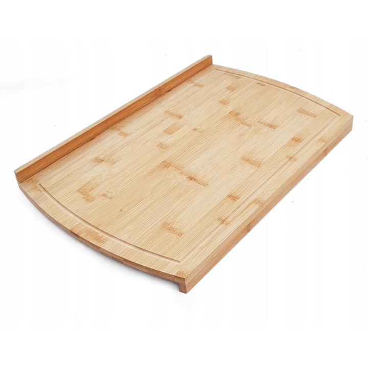 Tocatoare de bucatarie, Kinghoff, bambus, 58x38cm, doua fete, cu margine