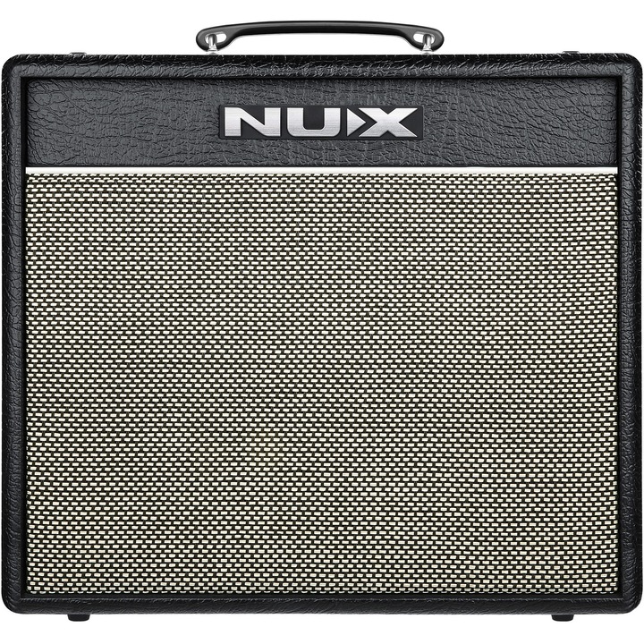 Усилвател за електрическа китара, NUX, Mighty40 MK2, 40 вата мощност, Bluetooth и USB връзка, Черен