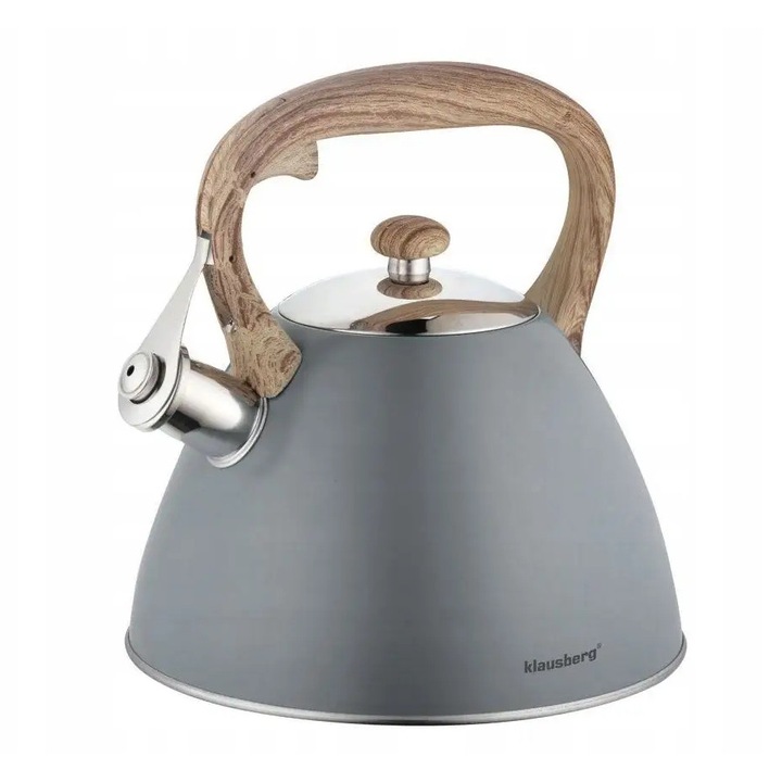 Ceaun otel Klausberg 3.0L mat gri maner lemn acacia