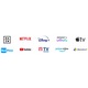Декодер Android TV TELE System Box UP1, 4K UHD, DVB-T2 HEVC, Bluetooth, пълен комплект