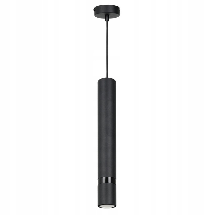 Lampa suspendata JOKER, Milagro, neagra, 1xGU10, dimensiuni 80x80x425mm