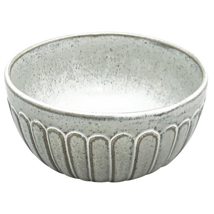 Exner kerámia tál, 1,4L, szürke, 17x17x9cm, saláták és rágcsálnivalók tálalására
