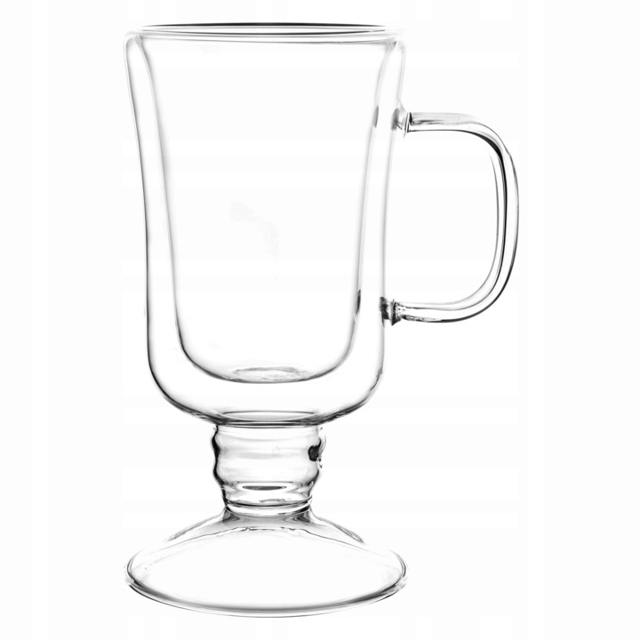 Tadar Sublime Irish Termopohár Készlet, 6 db, 200 ml, Átlátszó, 14x7cm