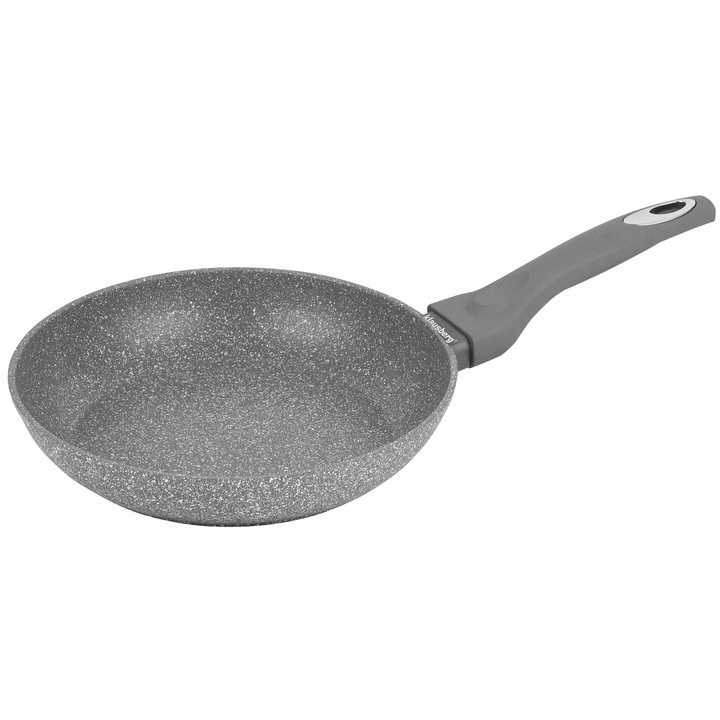 Тиган с капак, Klausberg, O24cm, алуминий, гранит, мраморно сив