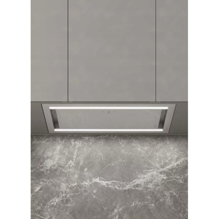 Hota incorporabila Ciarko Design Duo 74, alb, 700 m3/h, 74x29x26.5cm