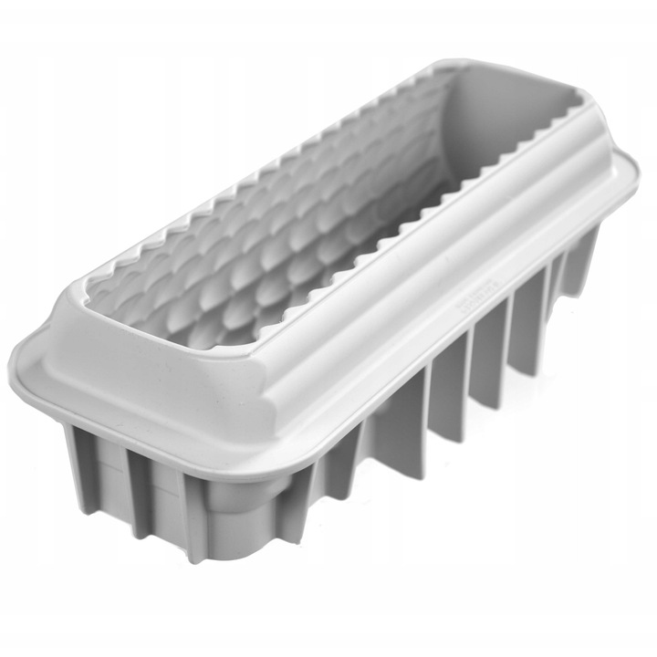 Forma siliconica 3D Silikomart Buche Quenelle, 1,3 l, 24,3x9x7,7cm, set 2 bucati
