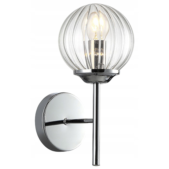 Лампа Candellux BEST, хром, 1 източник на светлина, 12x17x27см