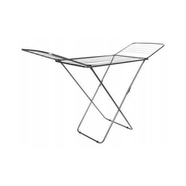 Uscator rufe 5five Simply Smart, metalic, 1,8m, pliabil, 95x180x55cm