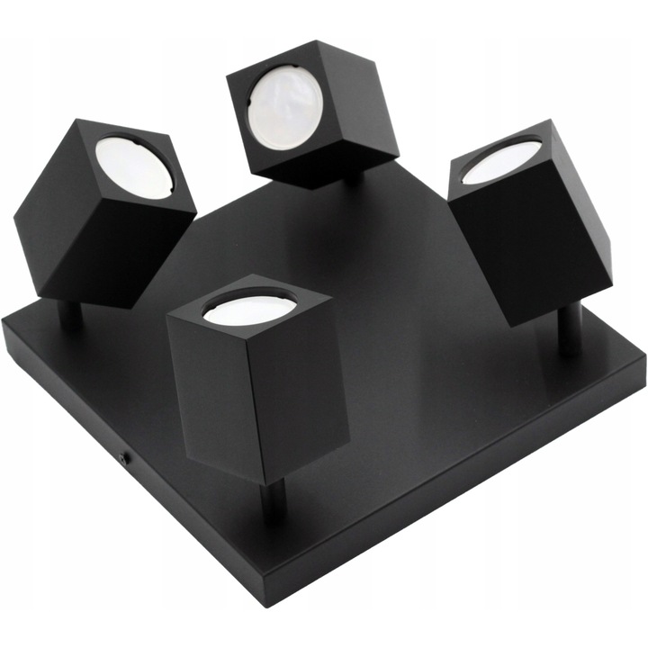 Аплик IdeaLed Quantus 4xGU10, матово бял, 220-240V, 26x26x15,5см