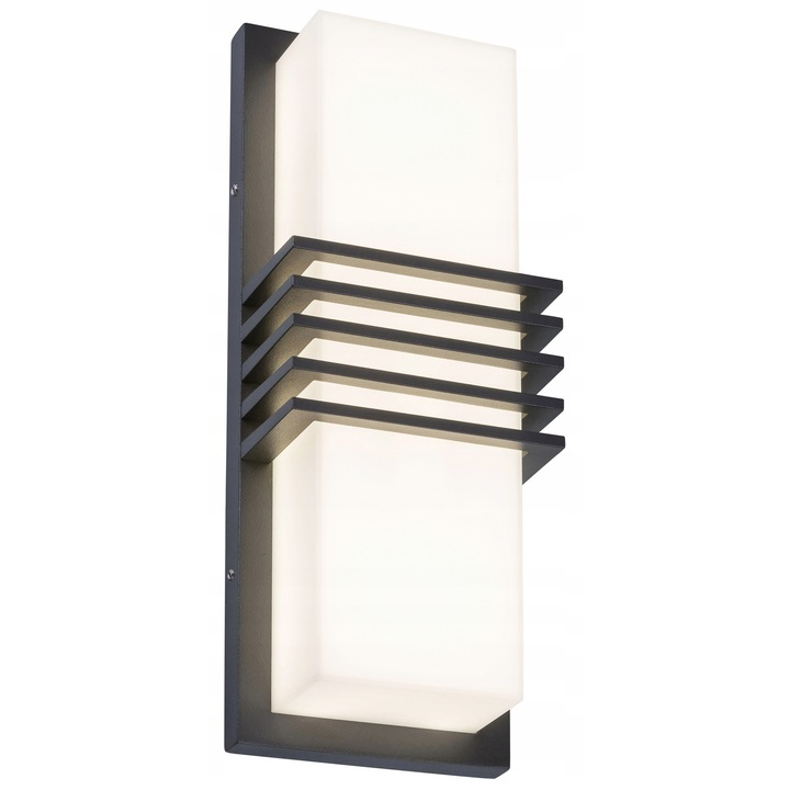 Aplica LED RODEZ 8940, Rabalux, 12W, alb/gri, 30x11.5cm