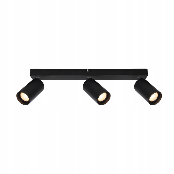Lampa spot NESTO, Italux, 3 surse de iluminat, neagra, 43x13x5.5cm