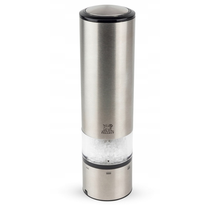 Peugeot Elis Sense elektromos sódaráló/őrlő, érintésérzékelővel, 6 fokozatú U'Select, rozsdamentes acél, 20 cm