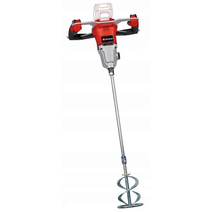 Amestecator electric Einhell Professional TP-MX 18-2 Li BL Solo, 2 viteze, fara fir, M14, 120mm, 18V
