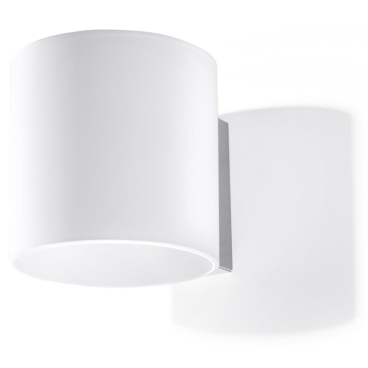 Sollux Lighting VICI fali lámpa, fehér, üveg, 10x12x10cm, G9, 40W