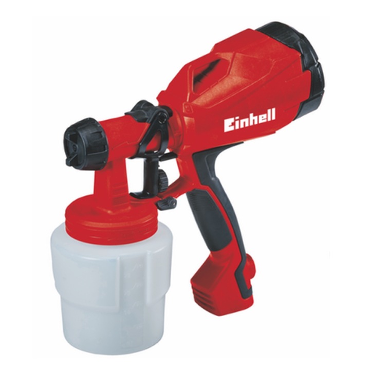 Pistol de vopsit Einhell TC-SY 400 P 400W 800ml alb