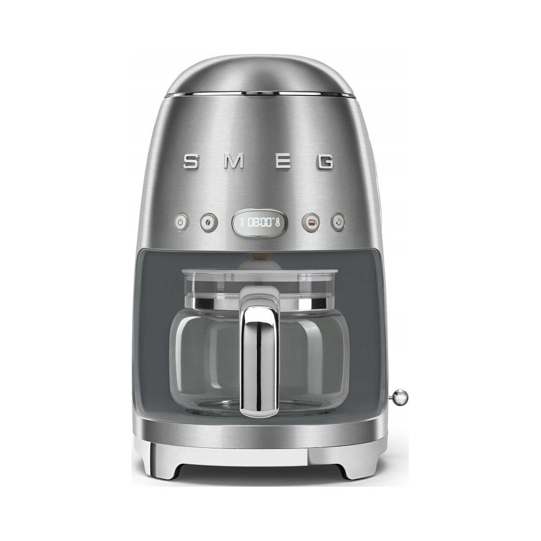 Cafetiere Smeg 50's Style, 1.4l, crem, inox