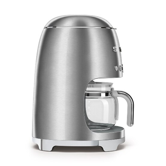 Cafetiere Smeg 50's Style, 1.4l, crem, inox
