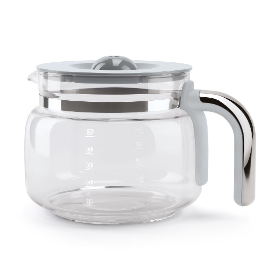 Cafetiere Smeg 50's Style, 1.4l, crem, inox