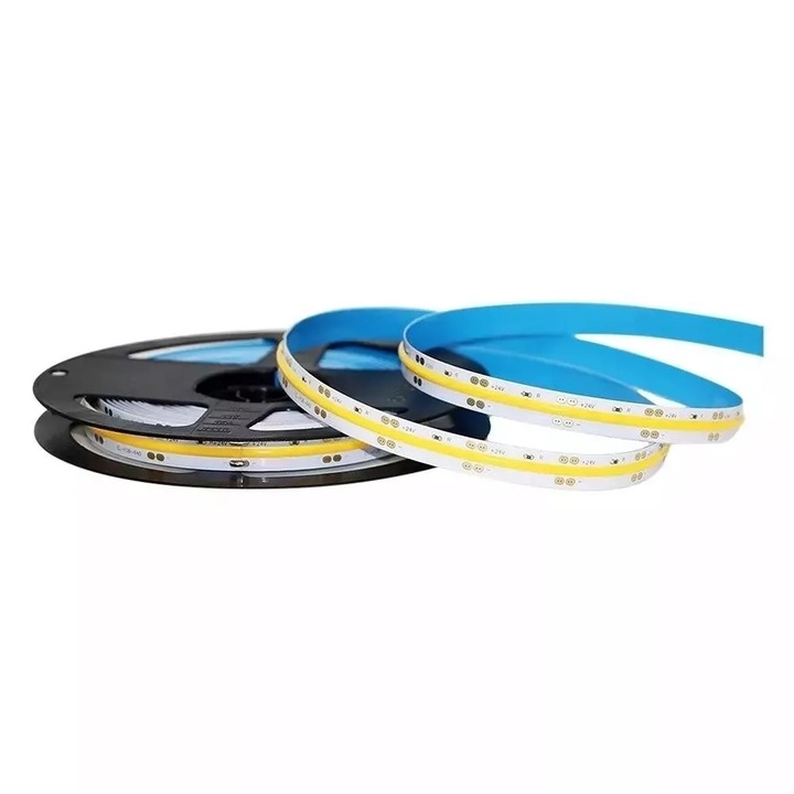 Tasma LED V-TAC COB 280LED 24V 10W/m 6500K 5m, 950lm
