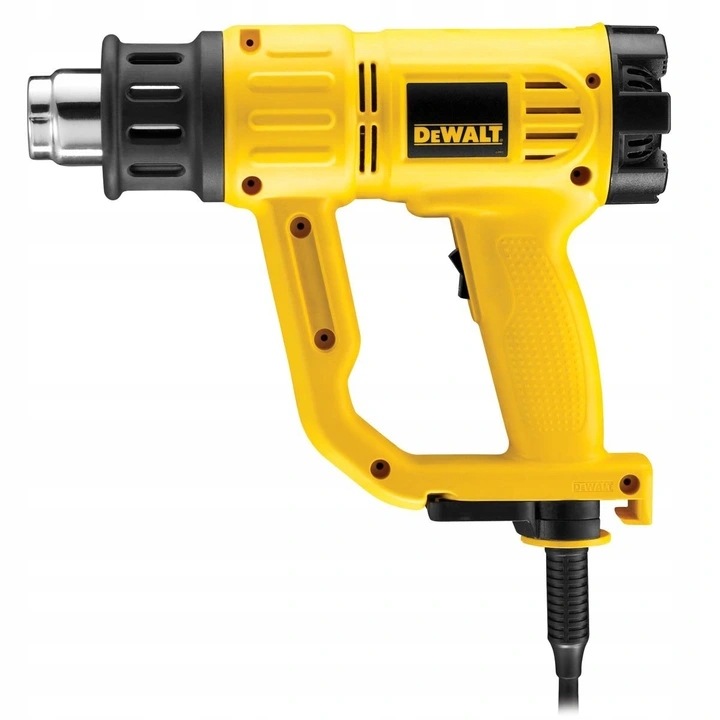DeWalt D26411 hőlégfúvó 1800W 50-600°C fekete-sárga 253x210mm készlet
