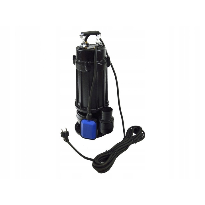 Pompa de apa Geko 3550W cu tocator, inox si fonta, 230V, pentru ape uzate