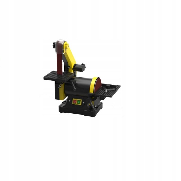 Kraft&Dele KD5295 tárcsás és szalagos csiszoló, 600W, 2 az 1-ben (125mm tárcsa, 25x750mm szalag), 2950 ford./perc, fekete/sárga, 1 db