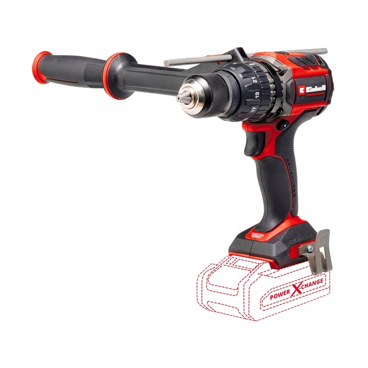 Einhell TP-CD 18/120 Li-i BL-Solo fúró-csavarozó, 18V, 120 Nm, piros/fekete, 13 mm