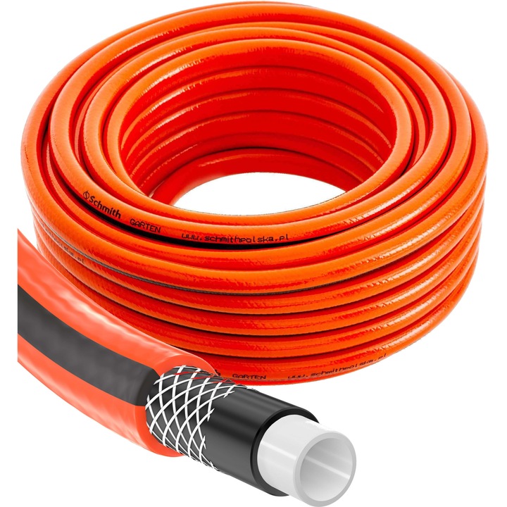 Schmith kerti tömlő 1/2" 30m 4 rétegű, UV-álló, 4 részes tartozékkészlet