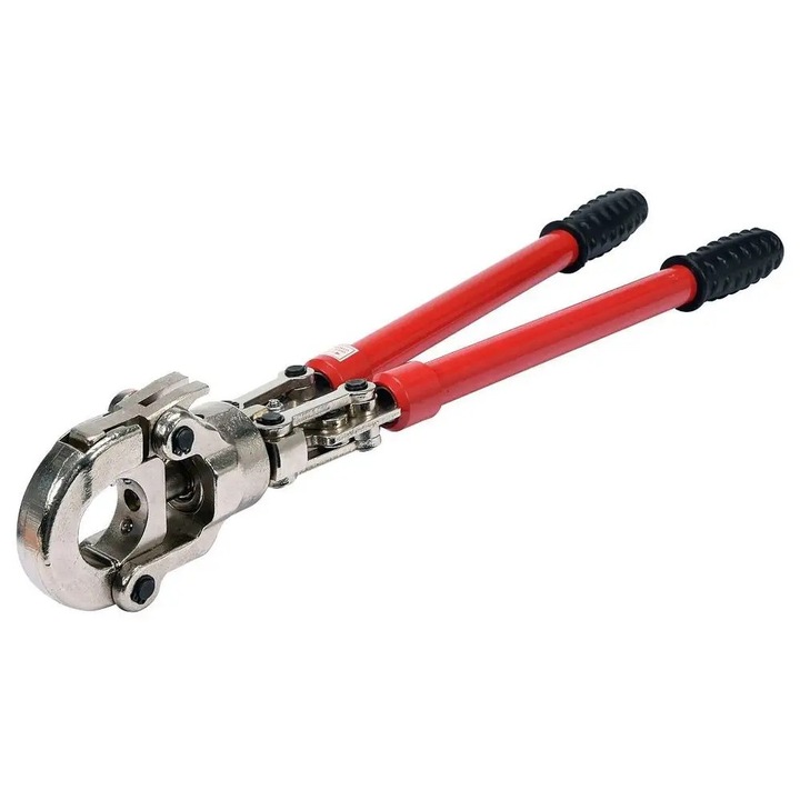 Yato PEX-AL-PEX, PERT-AL-PERT csőprés, 8 matricás készlet, 16-32mm, ezüst/piros
