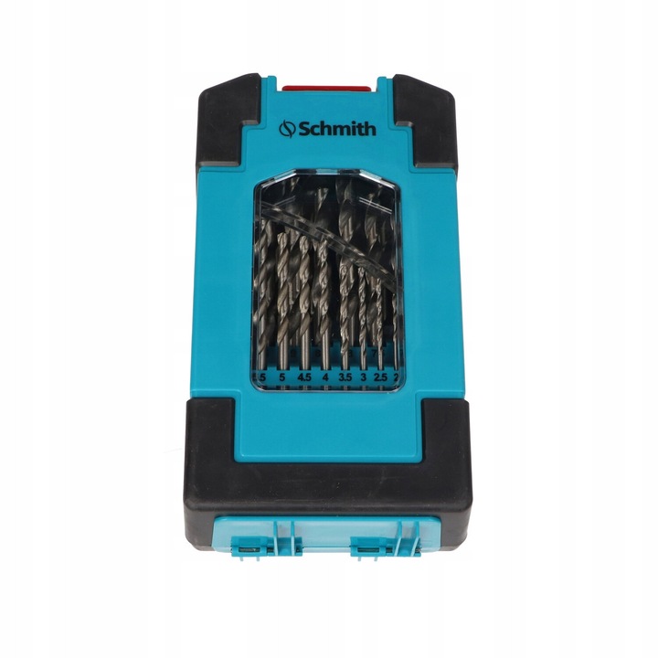 HSS fémfúrókészlet, 25 db, Schmith, 1-13mm, hengeres