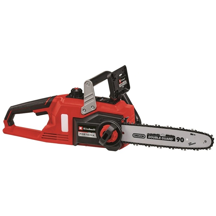 Einhell Fortexxa 18/30 láncfűrész, PurePOWER szénkefe nélküli motor, szerszám nélküli láncfeszesség-állítás, 30 cm, piros, 1 db