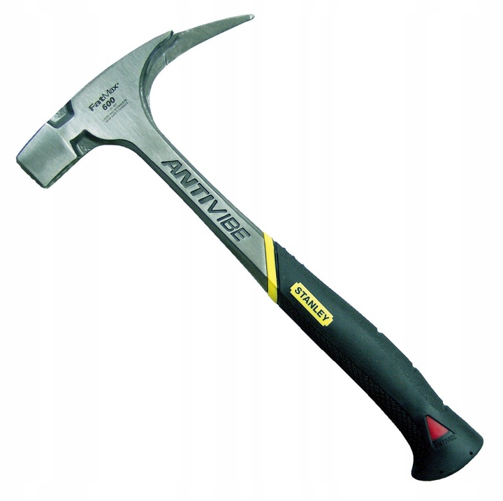 Дърводелски чук Stanley 0.6кг гумирана дръжка