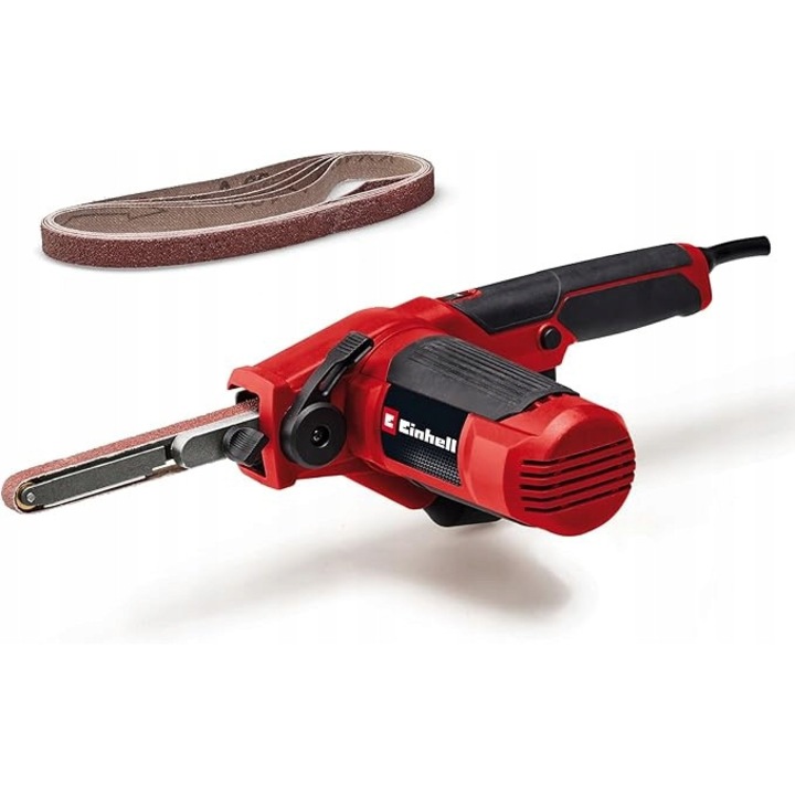 Einhell TC-BF 500 E szalagcsiszoló, 500W, 13mm, 51x18x13cm, 6 csiszolószalag készlet