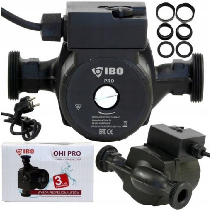 IBO OHI PRO 25-60/180 keringető szivattyú, tartós, erős