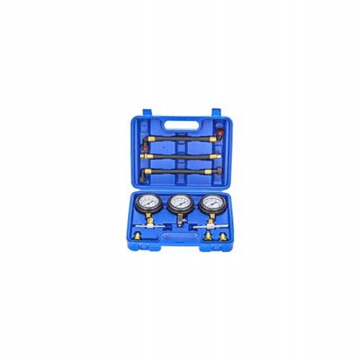 Tester presiune ulei si combustibil pentru motociclete Falon-Tech 0-300PSI 3 in 1
